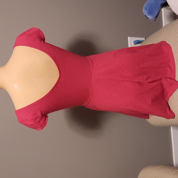 2 for $15 Pinky red skater dress - Picture 3 of 6